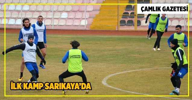 Yozgatspor’un ilk kampı Sarıkaya’da