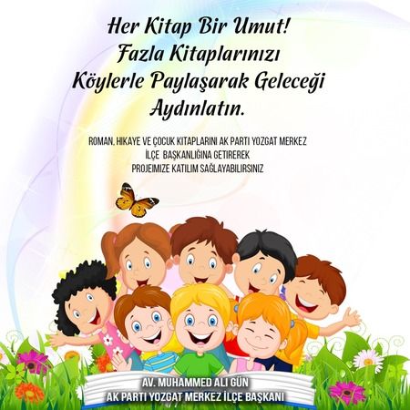 AK Parti Yozgat'tan Kitap Bağış Kampanyası: Çocuklar İçin Her Kitap Bir Umut