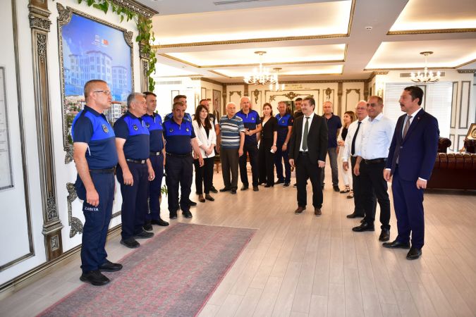 Beypazarı Belediyesi'nde Bayramlaşma