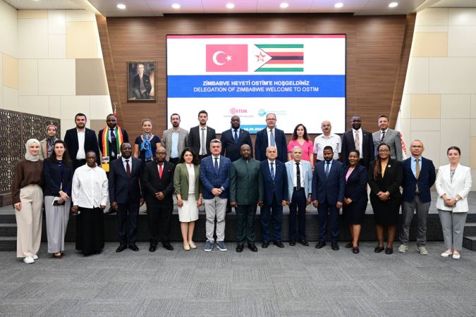 Zimbabwe Heyeti OSTİM'de Sanayi Modelini İnceledi