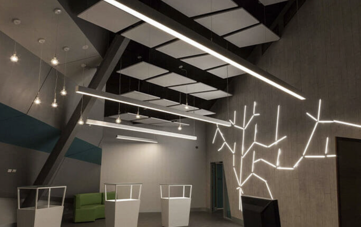 Linear aydınlatma için farklı fikirler