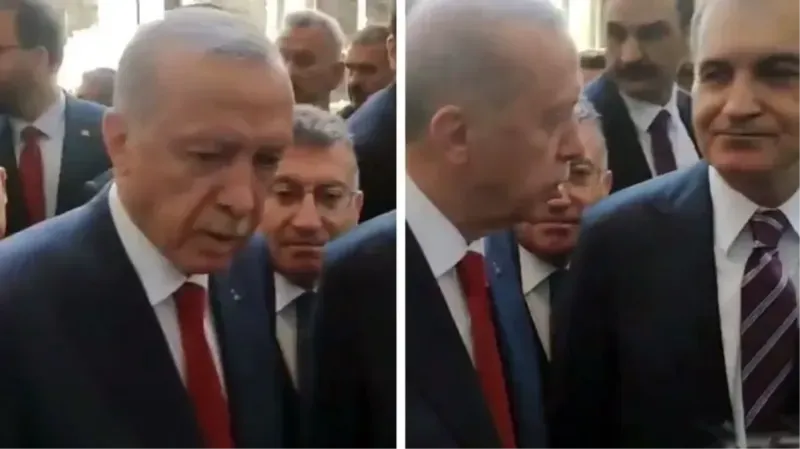 Erdoğan'ın Gözünden Kaçmadı: Kadın Muhabirin Renkli Ojeleri Gündem Oldu! "Ben mi Rüyadayım?''