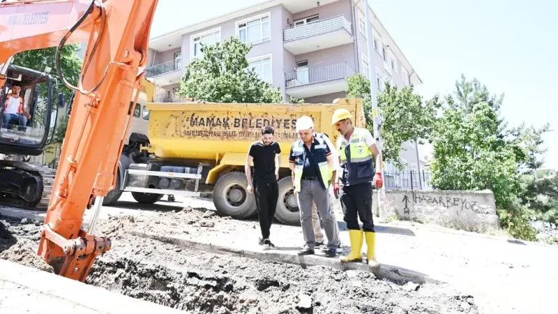 Mamak Belediyesi Altyapı Sorunlarını Tek Tek Çözüyor