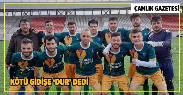 Çiğdemlispor Kötü gidişe ‘dur’ dedi