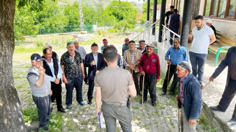 Yozgat’ta Köy Köy Gezdiler! Orman Yangınlarına Karşı Büyük Seferberlik!