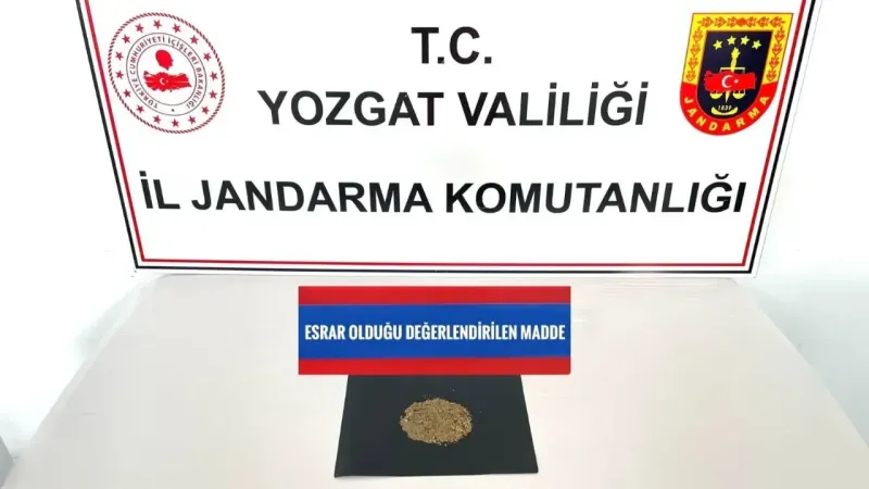 Yozgat'ta Büyük Esrar Operasyonu! Şüpheliler Gözaltında…