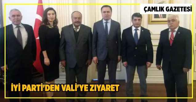 İYİ Parti'den Vali'ye ziyaret