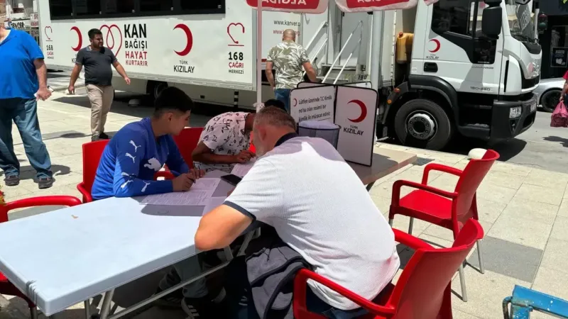 Yozgat'ta Kan Bağışı Kampanyası Hız Kesmeden Devam Ediyor!