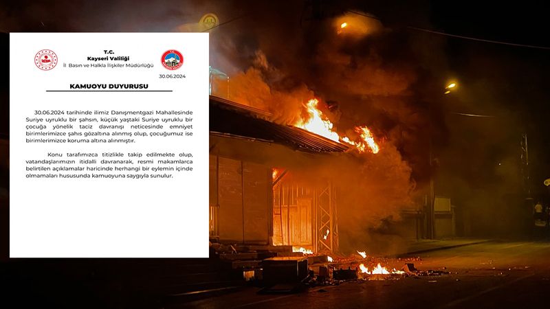 Kayseri'de Yaşanan Suriyeli Olayı Nedir? Son Durum