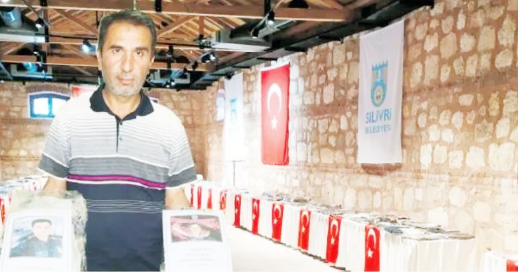 Şehitlerin hatırası ona emanet