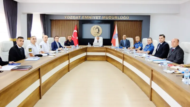 Yozgat'ın Güvenliği Masaya Yatırıldı! Vali Özkan Başkanlığında Kritik Toplantı!