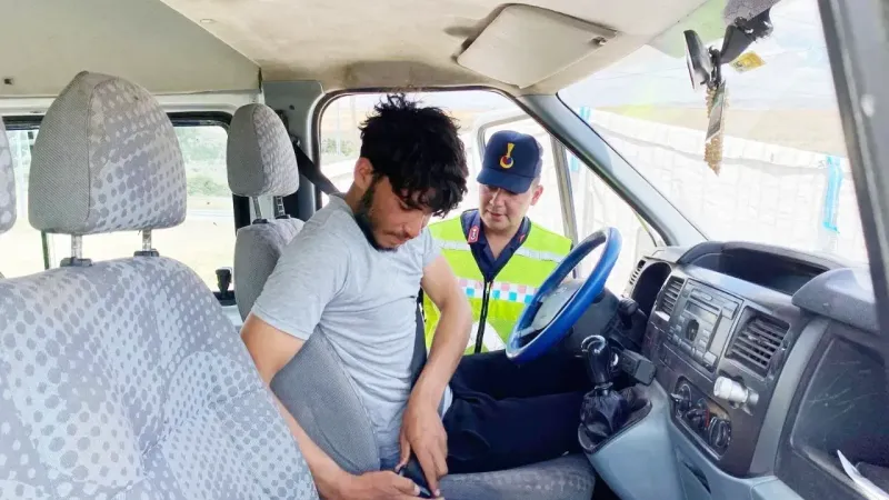 Yozgat Jandarma Trafik Timi Harekete Geçti! Araçlar Kontrole Alındı!