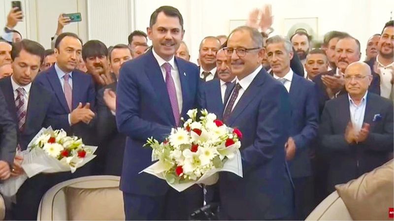 Çevre Bakanlığı'nda Devir Teslim Töreni
