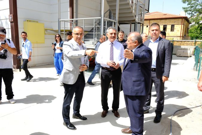 Yozgat'taki Tarihi Yanan Hamam'ın Restorasyon Çalışmaları Tamamlanıyor