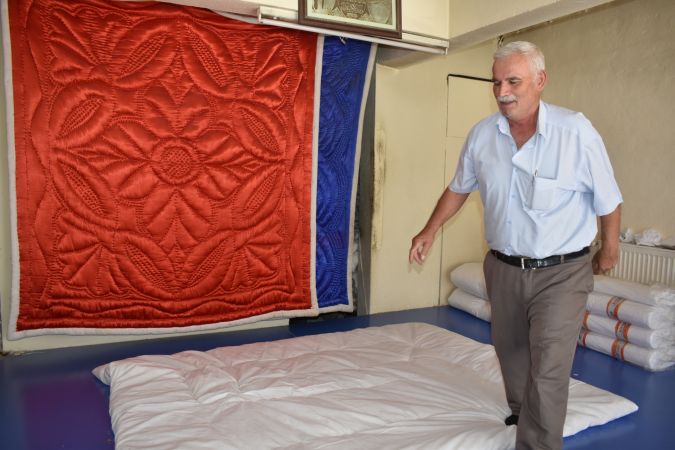 Yozgat'ta 65 yaşına rağmen işini severek ve aynı heyecan ile yapıyor