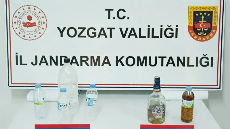 Yozgat'ta Sahte Alkol Üretimi: Jandarma Suçüstü Yakaladı!