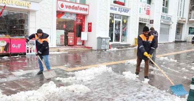 Yozgat’ta kar yağışı
