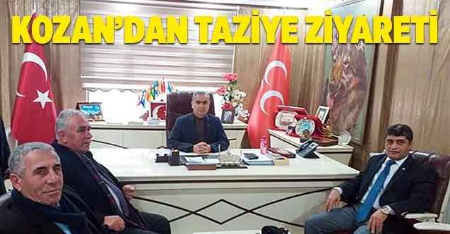 İYİ Parti Yozgat İl Başkanı Osman Kozan'dan MHP İl Başkanı Ferhat Altan'a Taziye Ziyareti