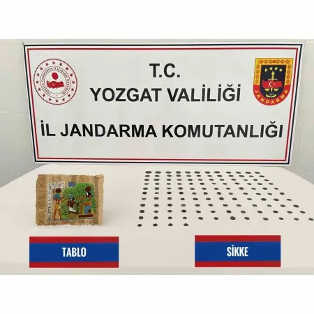Yozgat'ta Jandarmadan Başarılı Tarihi Eser Operasyonu