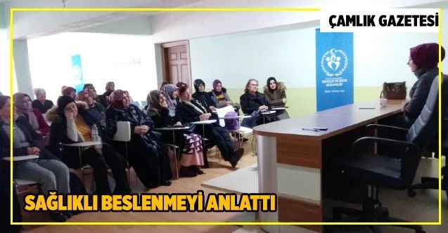 Diyetisyen Sema Kılıç, Sağlıklı Beslenmeyi Anlattı
