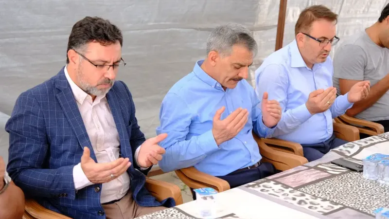 Yozgat Valisi Mehmet Ali Özkan, Yerköy'de Taziye Ziyaretinde Bulundu