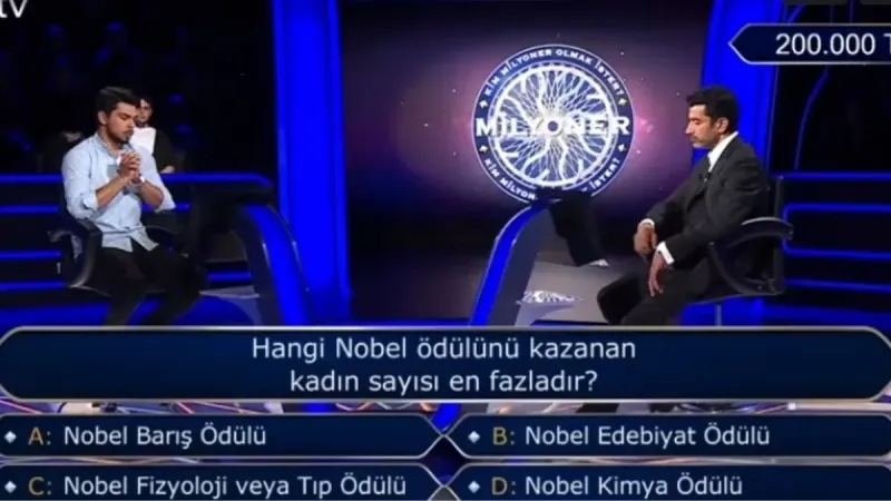Hangisi Nobel ödülünü kazanan kadın sayısı en fazladır? Kim Milyoner Olmak İster 7 Temmuz Sorusu Cevabı Nedir?