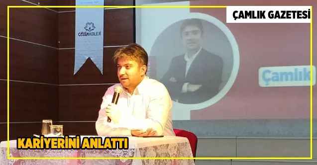 Çözüm Koleji, gazeteci Yılmaz’ı konuk etti