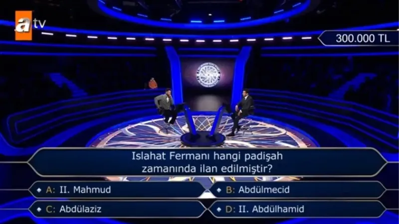 Islahat Fermanı hangi padişah zamanında ilan edilmiştir. Kim Milyoner Olmak İster 7 Temmuz Sorusu Cevabı Nedir?