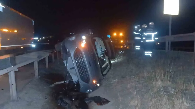Yozgat'ın 100 kilometre ötesinde film gibi kaza: metrelerce sürüklendi!
