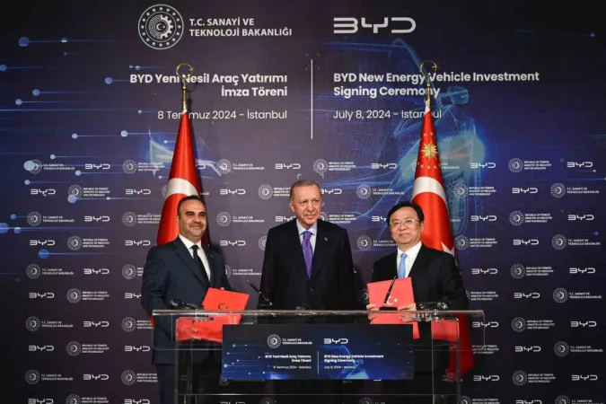 Çinli dev otomobil markası Türkiye'ye yatırım kararı aldı. En büyük batarya üreticisinden iddialı çıkış!