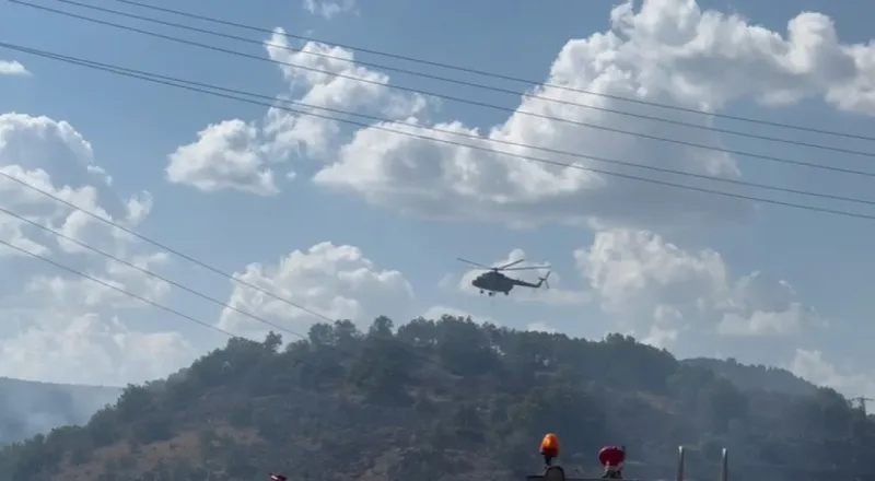 Ankara yanıyor: Kızılcahamam’da çıkan orman yangını Saray köyüne ulaştı