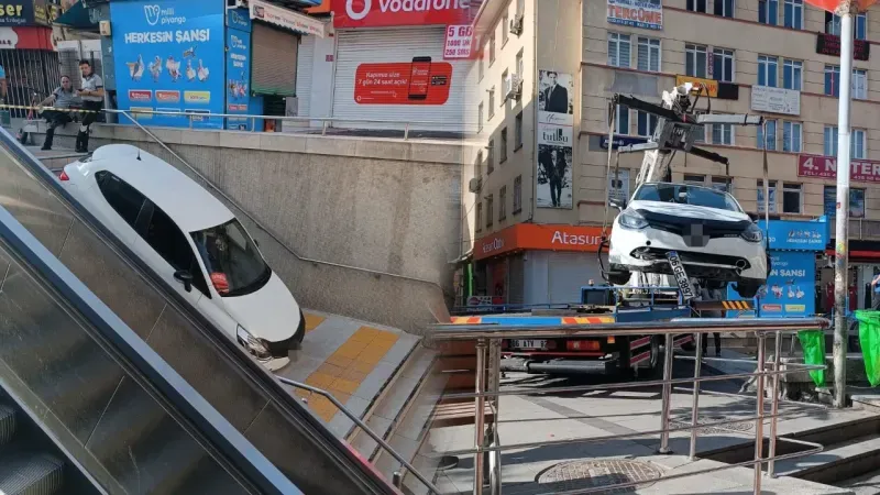 Ankara Kızılay'da Şok Kaza