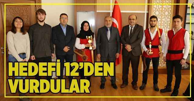 Hedefi 12’den vurdular