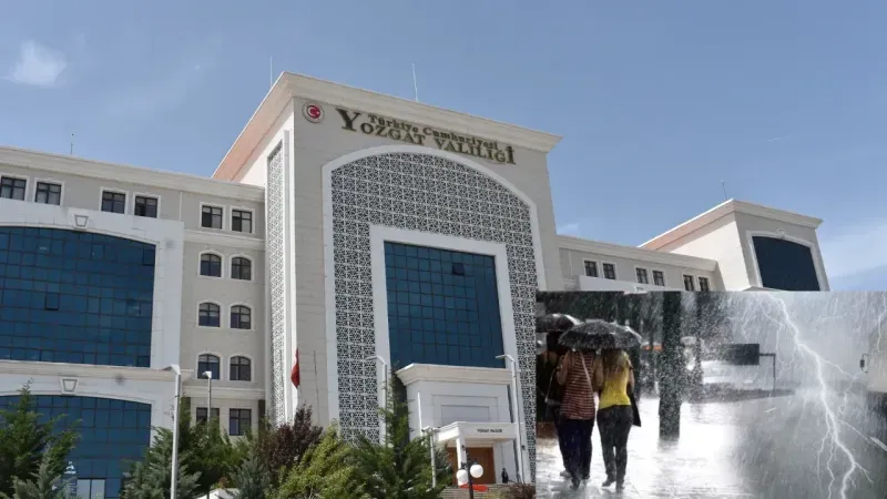 Yozgat'a Son Dakika Kuvvetli Sağanak Yağış Uyarısı