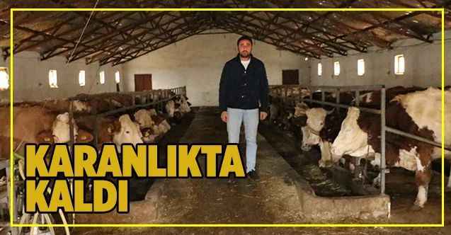 Köye dönüş yaptı karanlıkta kaldı