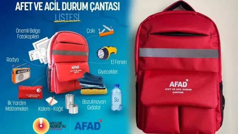 Deprem Çantası Nasıl Hazırlanır? İçinde Neler Olması Gerekir?