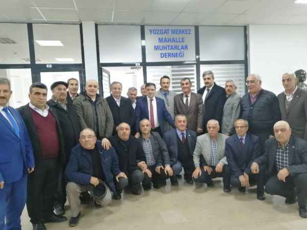 Başer Muhtarlarla Buluştu