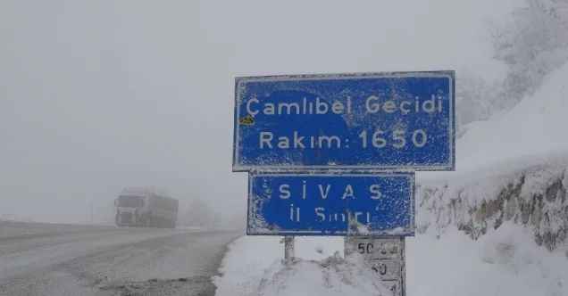 Çamlıbel Geçidi’nde sis