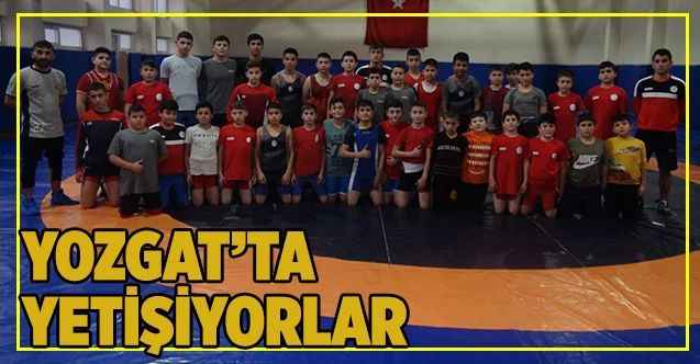 Geleceğin güreşçileri Yozgat’ta yetişiyor
