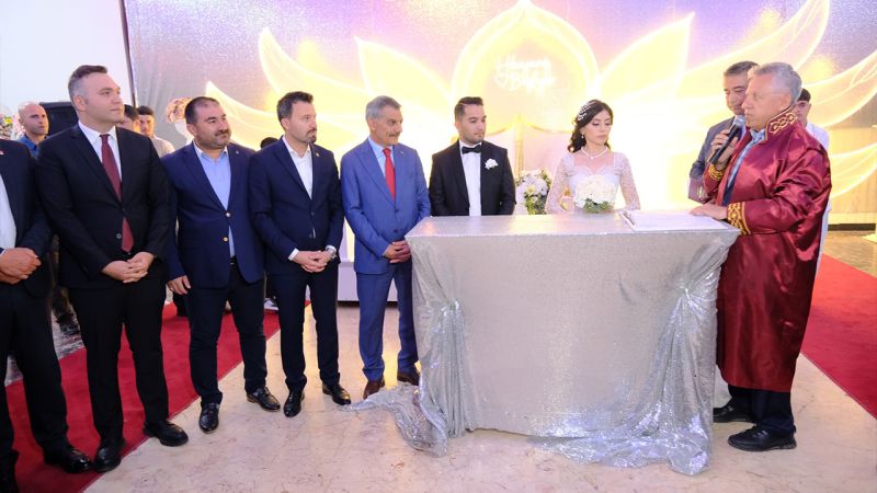 Yozgat'ta Muhteşem düğünle Mutluluğa ‘Evet’ dediler