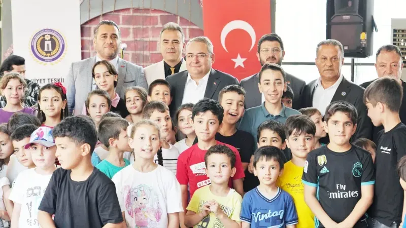 Başkan Özarslan, şehit ve gazi çocuklarıyla buluştu