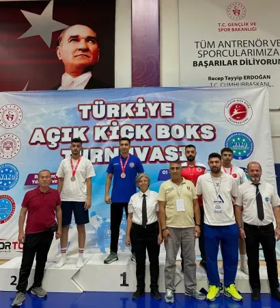 Mamaklı Kickboks’cudan Türkiye İkinciliği Kickboks Şampiyonası’na Mamak Damgası