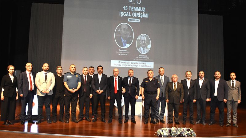 Yozgat'ta Cumhurbaşkanı Başdanışmanı Gazi Turgut Aslan'dan 15 Temmuz Konferansı