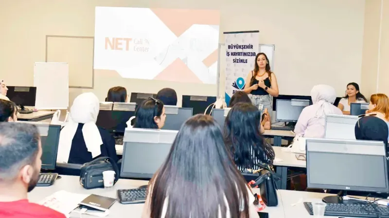 Belediye'den istihdama katkı Eğitimler başladı