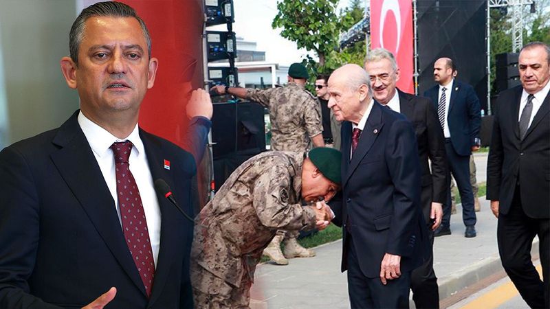 Devlet Bahçeli'nin Elini Öpen Süleyman Karadeniz'e Özgür Özel' den Sert Tepki