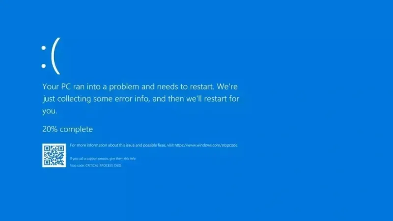 Windows Mavi Ekran Hatası Nasıl Düzeltilir, Windows Çöktü mü?
