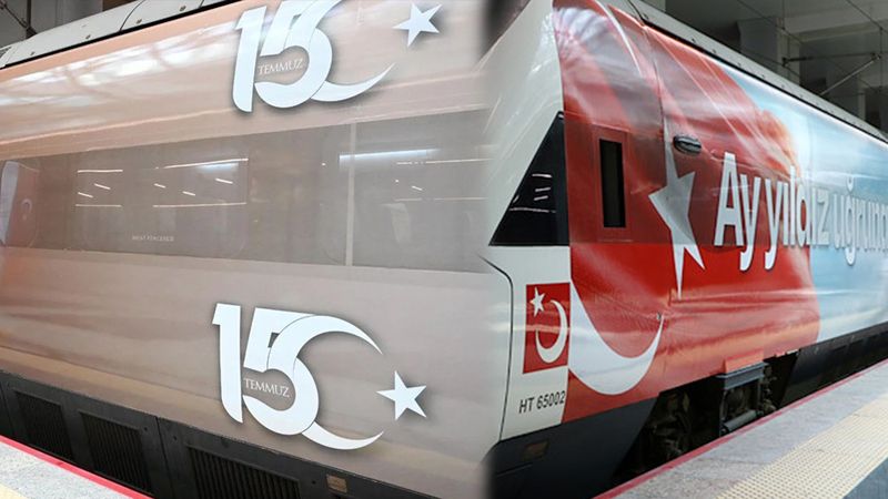 YHT 15 Temmuz Demokrasi Treni Yolculuğuna Başladı, Nasıl Bilet Alırım?