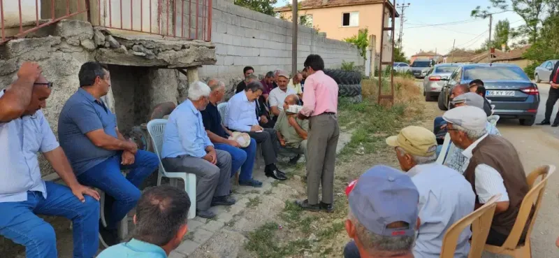 Eski Tarım Orman ve Köyişleri Bakanı ve Yozgat Milletvekili Lütfullah Kayalar, TBMM'de konuştu, yerinde inceledi..