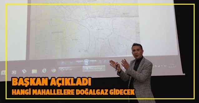 Sarıkaya’da hangi mahallelere doğalgaz gidecek