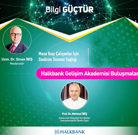 Halkbank’ın konuğu Yozgatlı profesör oldu